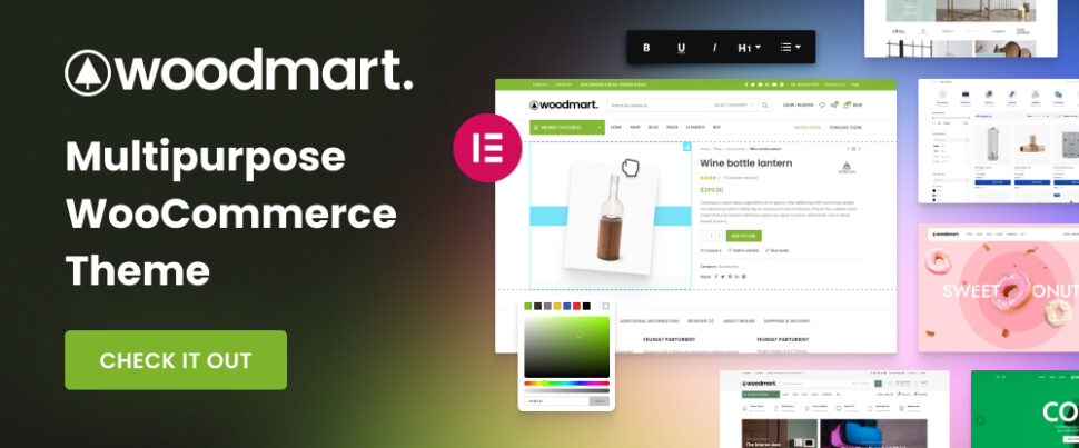 Woodmart - Tema de WordPress WooCommerce
